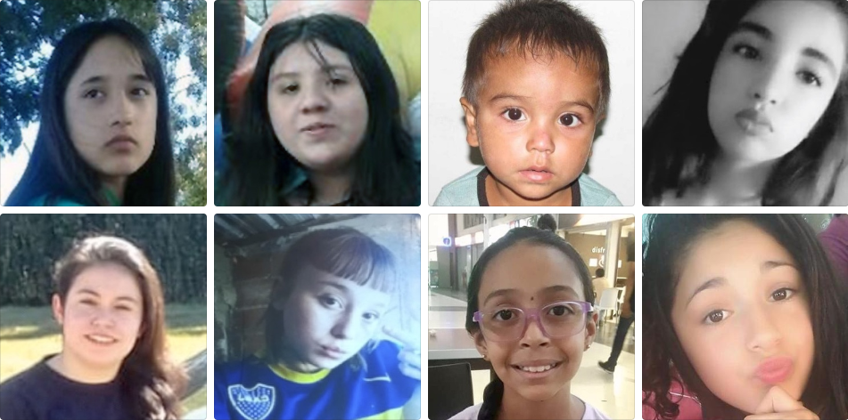 Chicos perdidos Noviembre 2019 - Missing Children